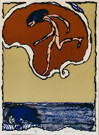 Worldly Flying Object 1978 Limited Edition Print by Pierre Alechinsky - 0 Worldly Flying Object 1978 Limited Edition Print by Pierre Alechinsky - 0
