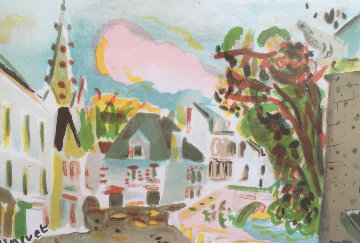 Port Aver (France) Limited Edition Print - Alexandre Minguet Port Aver (France) Limited Edition Print - Alexandre Minguet