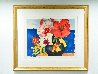 Three Hibiscus 1991 Limited Edition Print by Alexandre Minguet - 1