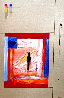 Constructivist Within the Gleaming 2008 36x24 Original Painting by  Alexander - 0