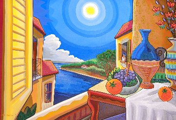 A Monet 1998 24x36 Original Painting - Jason Alexander A Monet 1998 24x36 Original Painting - Jason Alexander