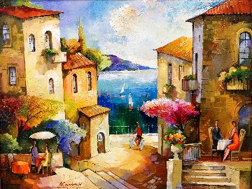 Untitled Original Painting 33x33 Original Painting - Alex Grinshpun Untitled Original Painting 33x33 Original Painting - Alex Grinshpun