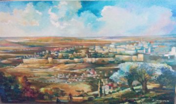 Jerusalem 50x41 Huge Original Painting - Alex Grinshpun