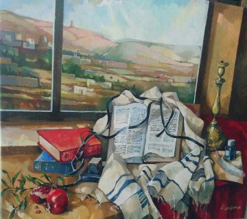 Still Life 50x41 Super Huge Original Painting - Alex Grinshpun Still Life 50x41 Super Huge Original Painting - Alex Grinshpun