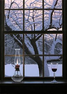 An Evening Conversation AP 2000 Limited Edition Print - Alexander Volkov An Evening Conversation AP 2000 Limited Edition Print - Alexander Volkov