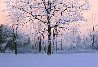 Winter Sunrise 2007 51x69 Original Painting by Alexander Volkov - 0 Winter Sunrise 2007 51x69 Original Painting by Alexander Volkov - 0