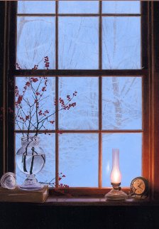 Winter Window AP 2003 Limited Edition Print - Alexander Volkov Winter Window AP 2003 Limited Edition Print - Alexander Volkov
