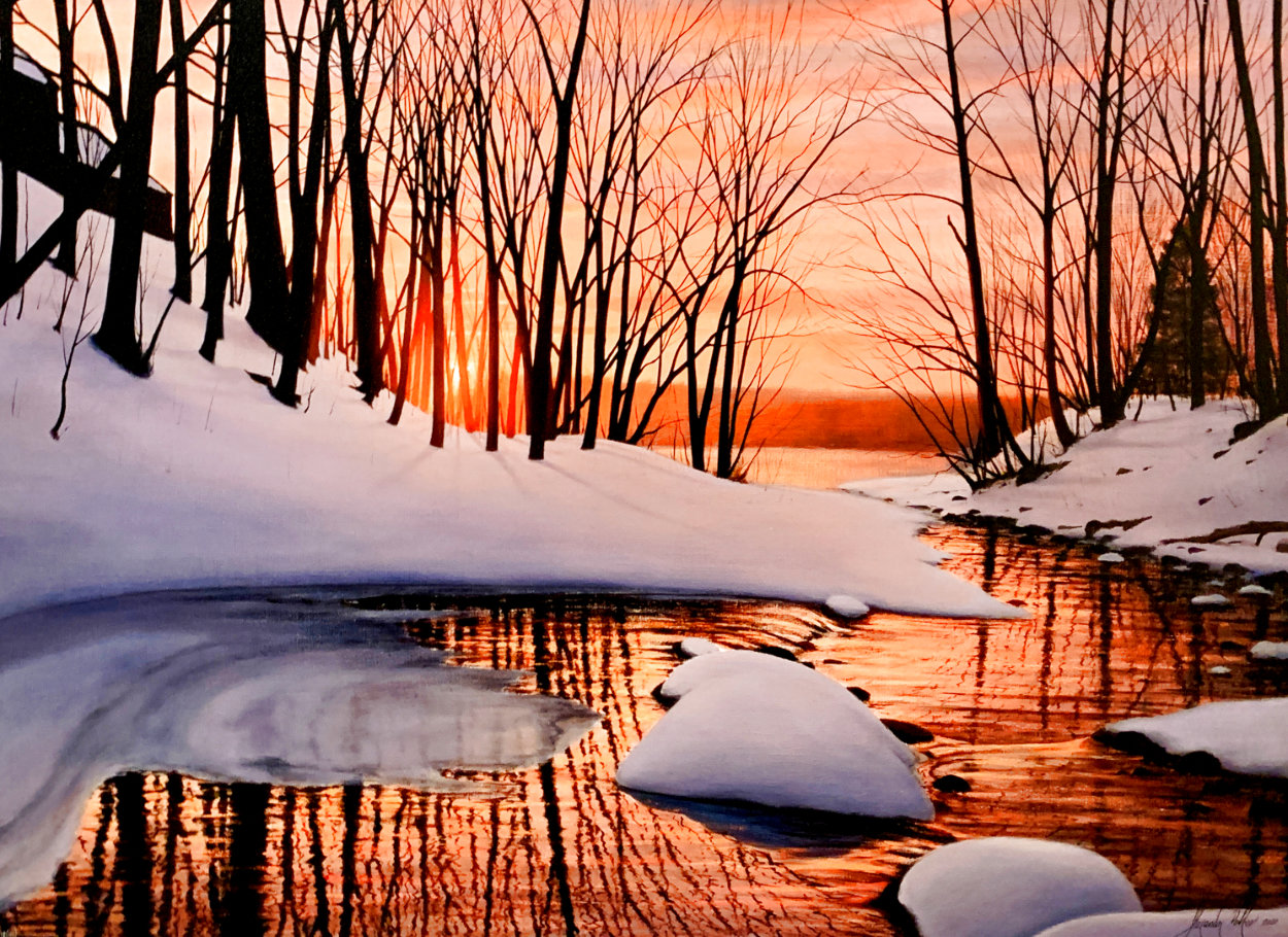 End of Winter 2020 Limited Edition Print by Alexander Volkov End of Winter 2020 Limited Edition Print by Alexander Volkov