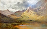 Untitled Landscape 30x42 - Huge - Signed Twice Original Painting by Alfred de Breanski - 0