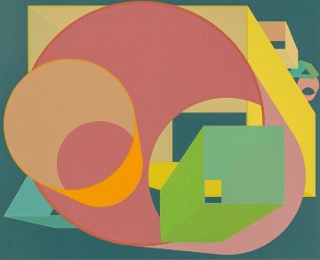 Scholes I 1991 Limited Edition Print - Al Held Scholes I 1991 Limited Edition Print - Al Held