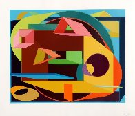 Scholes II 1992 Limited Edition Print by Al Held - 1 Scholes II 1992 Limited Edition Print by Al Held - 1