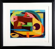 Scholes II 1991 Limited Edition Print by Al Held - 2 Scholes II 1991 Limited Edition Print by Al Held - 2