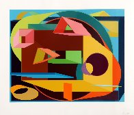 Scholes II 1991 Limited Edition Print by Al Held - 1 Scholes II 1991 Limited Edition Print by Al Held - 1