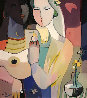 Moonlight Reflections 2003 51x41 Original Painting by Ali Golkar - 0 Moonlight Reflections 2003 51x41 Original Painting by Ali Golkar - 0
