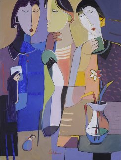 Beautiful Sentiment 50x38 Super Huge Original Painting - Ali Golkar Beautiful Sentiment 50x38 Super Huge Original Painting - Ali Golkar