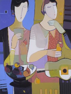Embracing the Moments 50x38 Super Huge Original Painting - Ali Golkar Embracing the Moments 50x38 Super Huge Original Painting - Ali Golkar