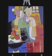 Forever Young 42x32 Original Painting by Ali Golkar - 2 Forever Young 42x32 Original Painting by Ali Golkar - 2