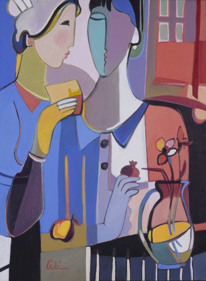 Making Memories 42x32 Original Painting by Ali Golkar Making Memories 42x32 Original Painting by Ali Golkar