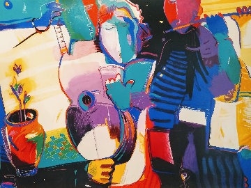 Ode to Music 1990 46x35 Super Huge Limited Edition Print - Ali Golkar Ode to Music 1990 46x35 Super Huge Limited Edition Print - Ali Golkar