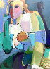 Morning Reflections 1996 41x33 Huge Original Painting by Ali Golkar - 0
