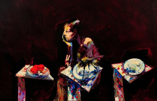 Untitled Painting 85x72 Original Painting - Jere Allen