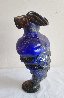 Blue Cyclone Glass Sculpture 1998 15 in Sculpture by Rik Allen - 2