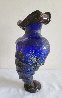 Blue Cyclone Glass Sculpture 1998 15 in Sculpture by Rik Allen - 3