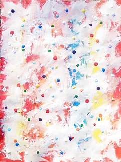 Pop Ching 2020 24x18 Original Painting - Von Allen Pop Ching 2020 24x18 Original Painting - Von Allen