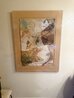 Untitled Abstract 45x34 Mixed Media Collage - Huge Original Painting by Von Allen - 3 Untitled Abstract 45x34 Mixed Media Collage - Huge Original Painting by Von Allen - 3
