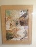 Untitled Abstract 45x34 Mixed Media Collage - Huge Original Painting by Von Allen - 1 Untitled Abstract 45x34 Mixed Media Collage - Huge Original Painting by Von Allen - 1