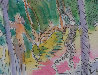 Garden of Eden Watercolor 1984 7x5 Watercolor by Carlos Almaraz - 4 Garden of Eden Watercolor 1984 7x5 Watercolor by Carlos Almaraz - 4