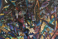 Laughing and Crying AP 1987 Limited Edition Print by Carlos Almaraz - 0 Laughing and Crying AP 1987 Limited Edition Print by Carlos Almaraz - 0