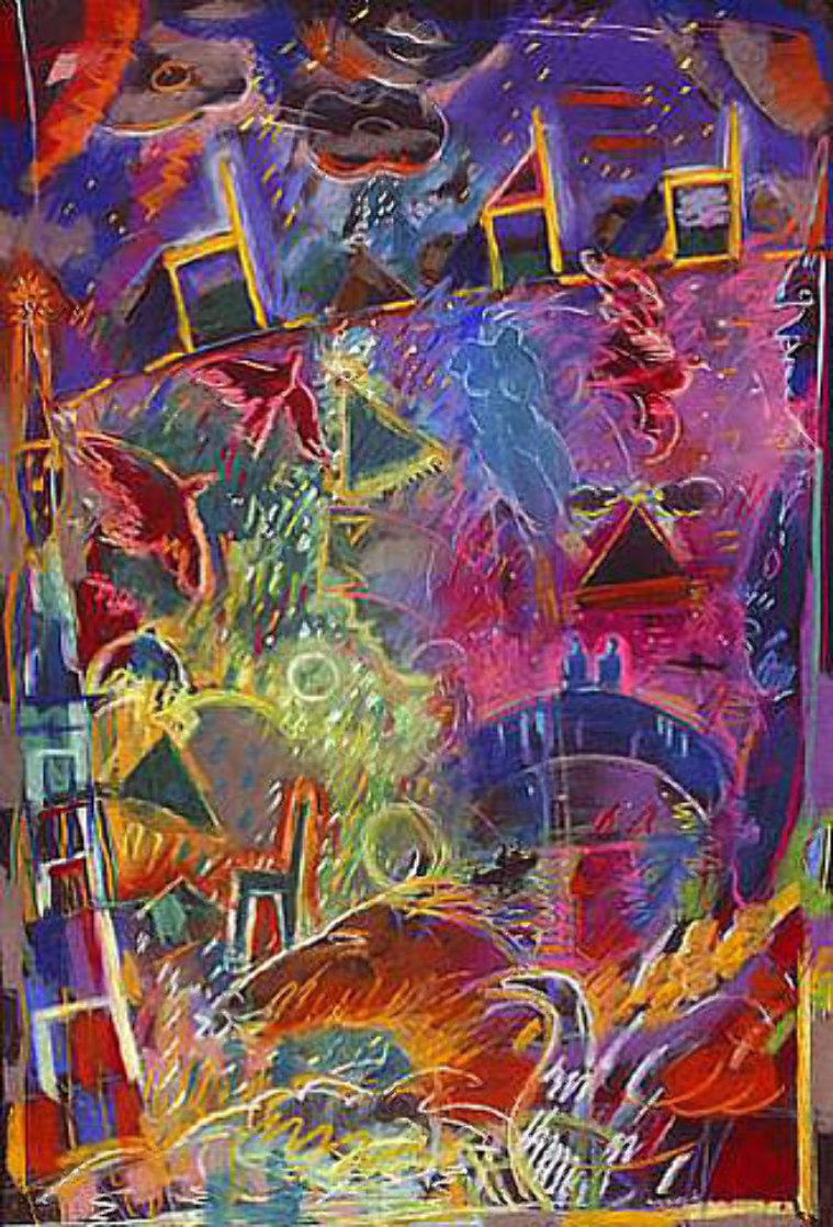 Fools Paradise 1986 Limited Edition Print by Carlos Almaraz Fools Paradise 1986 Limited Edition Print by Carlos Almaraz