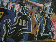 Clock Struck 3 AP 1989 Limited Edition Print by Carlos Almaraz - 1 Clock Struck 3 AP 1989 Limited Edition Print by Carlos Almaraz - 1