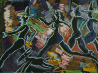 Clock Struck 3 AP 1989 Limited Edition Print by Carlos Almaraz - 2 Clock Struck 3 AP 1989 Limited Edition Print by Carlos Almaraz - 2