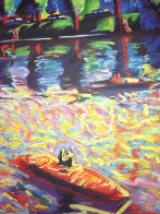 Echo Park 3 AP 1990 41x41 Limited Edition Print by Carlos Almaraz - 1 Echo Park 3 AP 1990 41x41 Limited Edition Print by Carlos Almaraz - 1