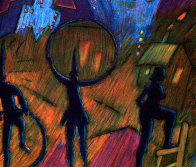 Moonlight Theater AP 1989 Limited Edition Print by Carlos Almaraz - 1 Moonlight Theater AP 1989 Limited Edition Print by Carlos Almaraz - 1