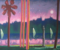 Suave Como La Noche 1985 Limited Edition Print by Carlos Almaraz - 0 Suave Como La Noche 1985 Limited Edition Print by Carlos Almaraz - 0