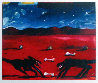 Greed Limited Edition Print by Carlos Almaraz - 0 Greed Limited Edition Print by Carlos Almaraz - 0