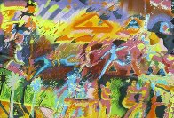 Whatever Happened to the Inca 1985 36x47 Super Huge Limited Edition Print by Carlos Almaraz - 0 Whatever Happened to the Inca 1985 36x47 Super Huge Limited Edition Print by Carlos Almaraz - 0