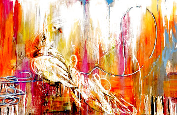 To Fly, to Prosper, to Rise 2011 60x96 Original Painting - Ash Almonte To Fly, to Prosper, to Rise 2011 60x96 Original Painting - Ash Almonte