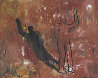 La Doble Moral 2011 31x39 Original Painting by Angel Alonso - 1
