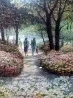 A Family Walk AP 1980 Central Park Limited Edition Print by Harold Altman - 0
