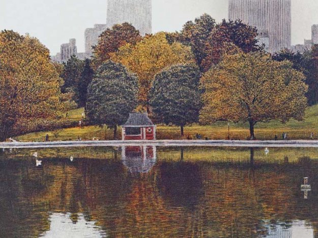 Reflections AP 1986 Limited Edition Print by Harold Altman Reflections AP 1986 Limited Edition Print by Harold Altman