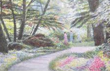 The Shaded Path 1999 Limited Edition Print - Harold Altman The Shaded Path 1999 Limited Edition Print - Harold Altman