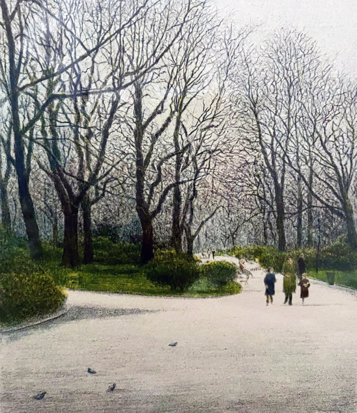 1984) アルトマン リトグラフ April Morning April Morning