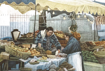 Two Market Women 1983 Limited Edition Print - Harold Altman