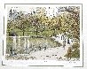 Sailboats 1985 (New York Central Park) NYC Limited Edition Print by Harold Altman - 2
