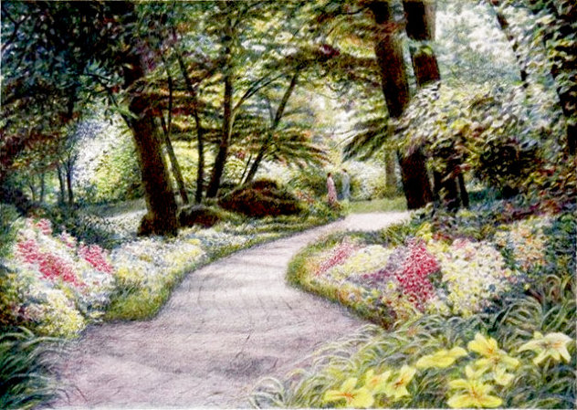 Shaded Path 1989 Limited Edition Print by Harold Altman