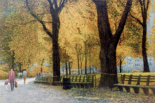 Fall 1986 Limited Edition Lithograph by Harold Altman - For Sale on Art ...